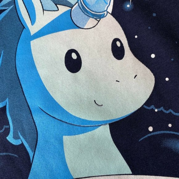 Unstable Unicorns TeeTurtle Juniors L Make Good Choices Adult Graphic Tee - Picture 4 of 12